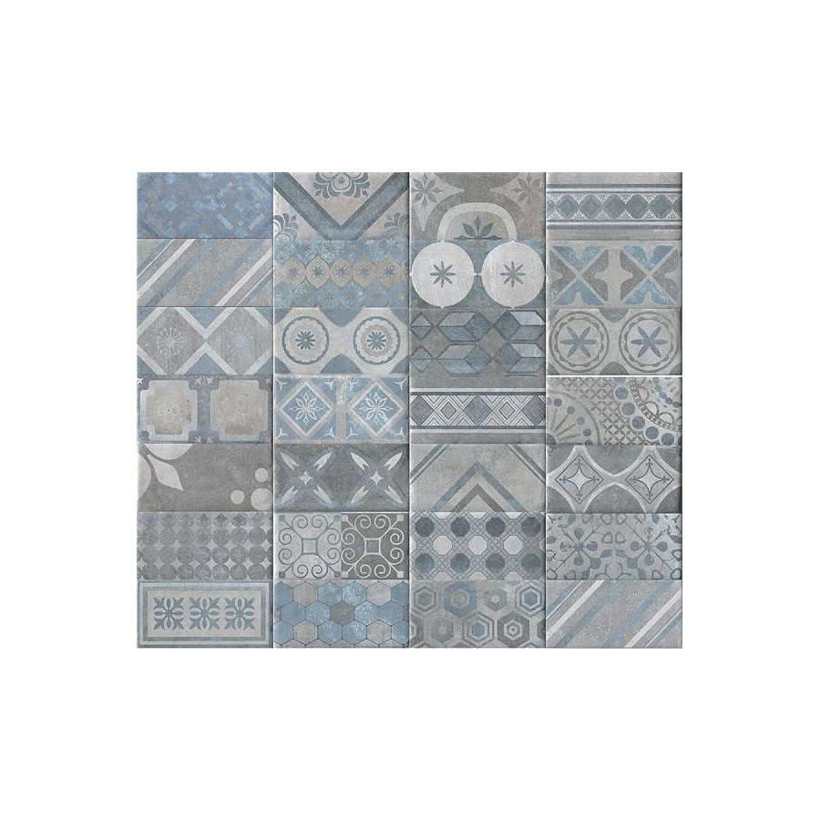 Керамогранит CIR New Orleans French Quarter Bourbon Street матовый серый 1049578 20х10 см