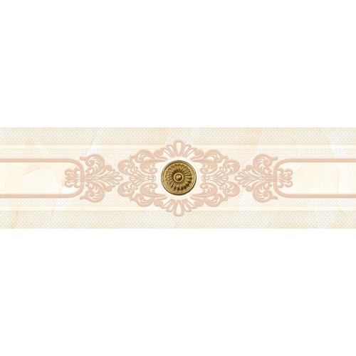 Бордюр Eurotile Ceramica Marbelia центр 608 24,5х7 см