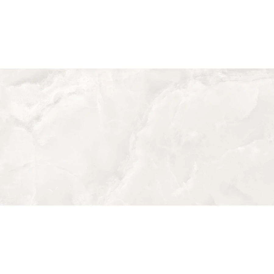 Керамогранит Laparet Onyx Lux Bianco полированный матированный белый 120х60 см