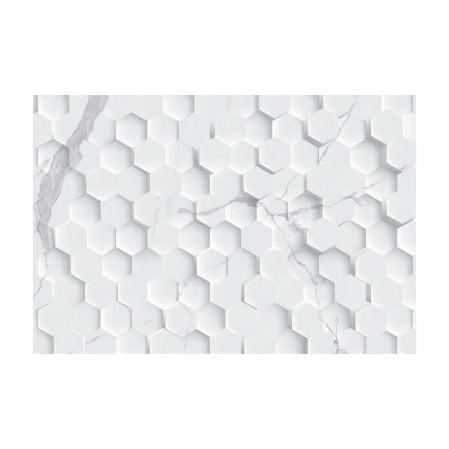 Настенная плитка Eurotile Statuario 9 SR 0205 Pixel 9 SR 0205 40х27 см