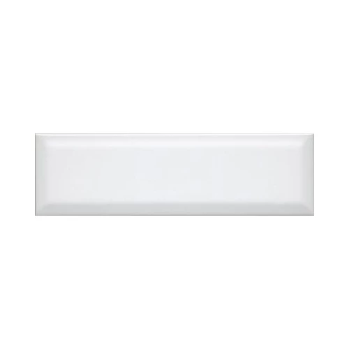 Плитка настенная Kerama Marazzi Аккорд белый грань 9010 8,5х28,5 см