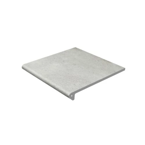 Клинкерная плитка Gres de Aragon Urban Peldaño Redondo 30 Gris Antideslizante матовая серая 904278 33х29,7 см