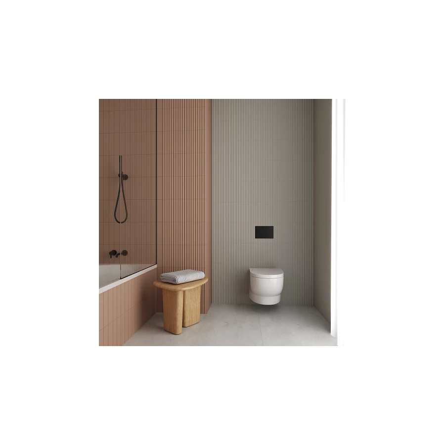 Плитка настенная DNA Match Curved Tan Matt 130862 матовая бежевая 25х6,25 см