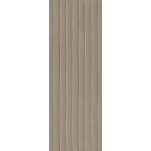 Плитка настенная Marazzi Fabric Struttura 3D Fold Yute rett. коричневый 40х120 см
