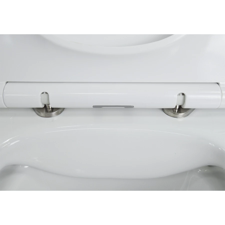 Унитаз подвесной Azario Boca безободковый c сиденьем микролифт AZ-1048 A 36х51х35 см