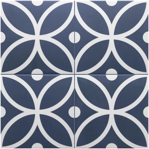 Керамогранит Equipe Rivoli Bergen Azul матовый синий 30725 20x20 см