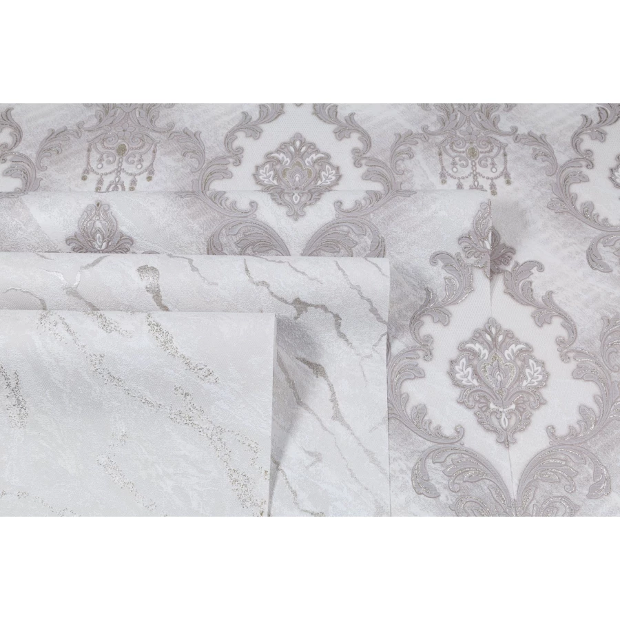 Обои флизелиновые Palitra Home Ornament HomeColor коричневые HC31215-28 1,06х10,05 м