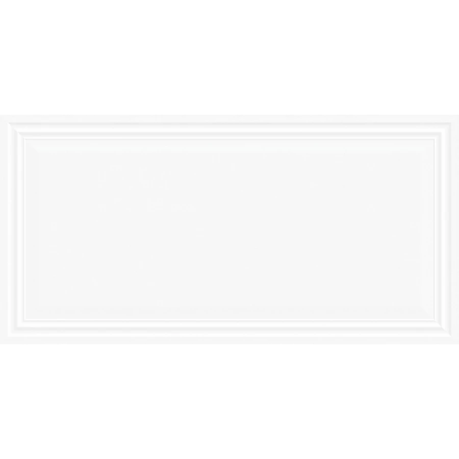 Керамогранит Mozart Rare & Unique Super White Frame Matt матовый белый N90051 120х60 см