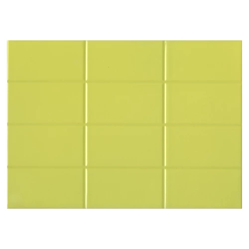 Плитка настенная Cersanit Mono салатовая MYM351R 25x35