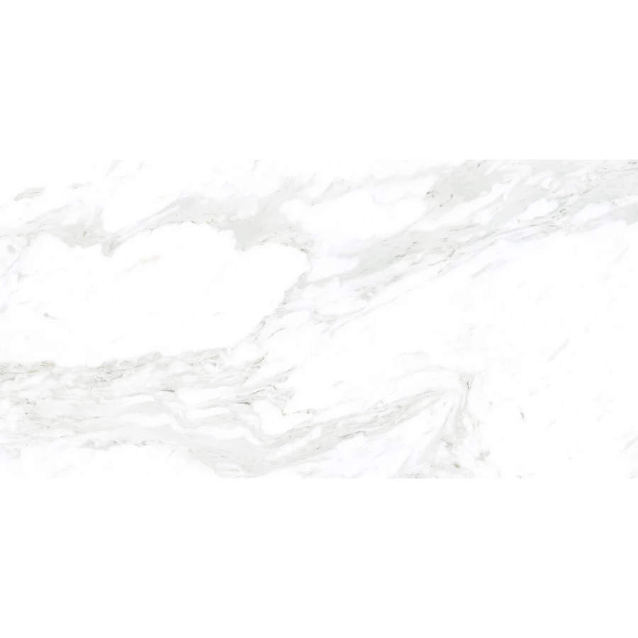 Керамический гранит глазурованный LeeDo Ceramica ML Statuario POL белый 120x60 см