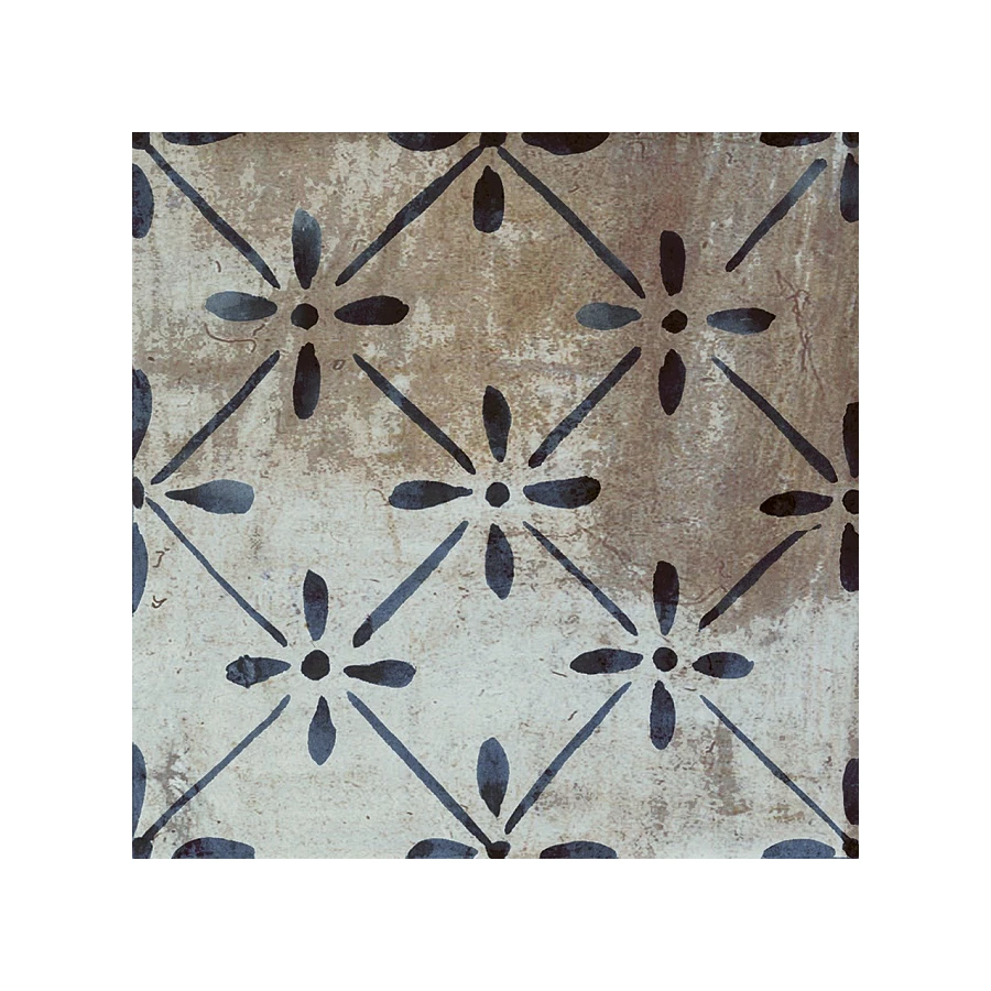 Плитка настенная Kerama Marazzi Довиль 4 Декор глянцевый серый VT\A236\1146 9,8x9,8 см