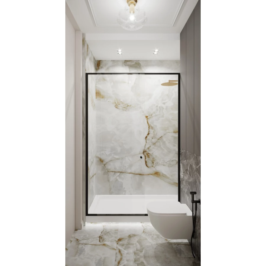 Керамогранит Bonaparte Amaris Soft Polish Light Rect светло-серый 120х60 см