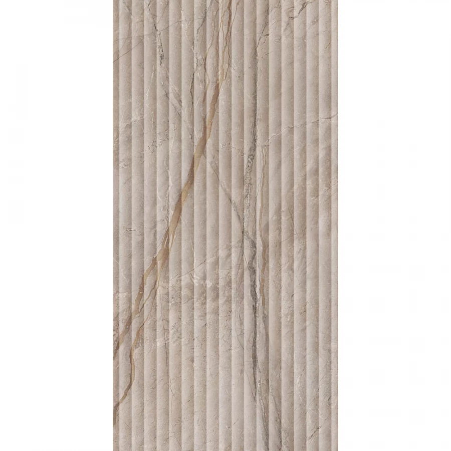 Плитка настенная Kerama Marazzi Ифран глянцевая светло-бежевая KM6012B0240R 119,5х60 см