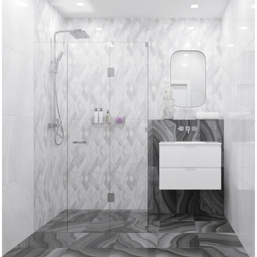 Плитка настенная Azori Acate Cascade 00-00108401 63х31,5 см