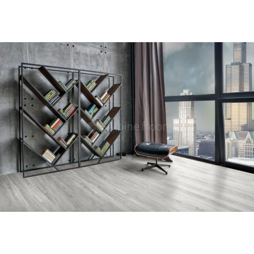 Плитка кварцвиниловая Alpine Floor Sequoia LVT синхронное тиснение Снежная ЕСО 6-8 LVT 43 класс 3.2/4 мм 2.245 кв.м 121.9х18.4 см