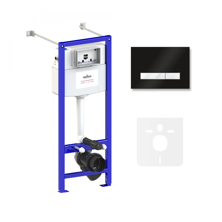 Комплект инсталляции для подвесного унитаза Lavinia Boho Relfix 77020031 (комплект 4 в 1)