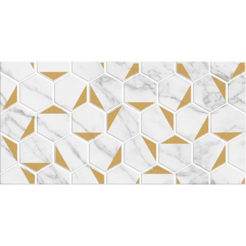 Декор керамический Belani Marble Белый BL-Mar/GOLD/ВК/300/600/Б 60*30 см