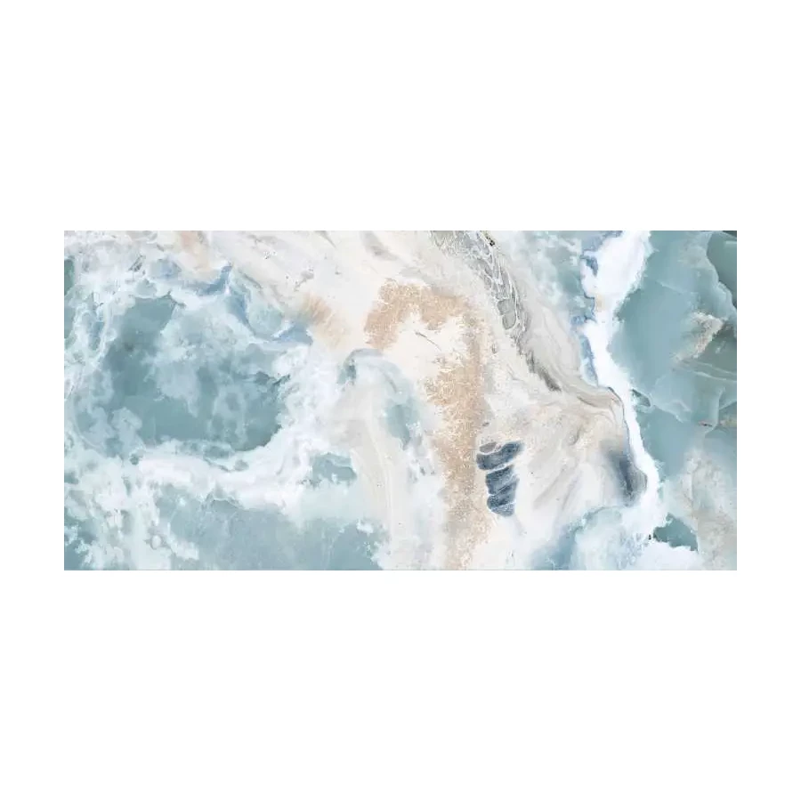 Керамогранит Majorca Tiffany Marea Full Lap глянцевый зеленый Mti00000004FL 120х60 см