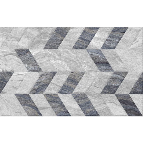 Плитка настенная Gracia Ceramica Стрим низ 03 матовая серая 010100001566 40х25 см