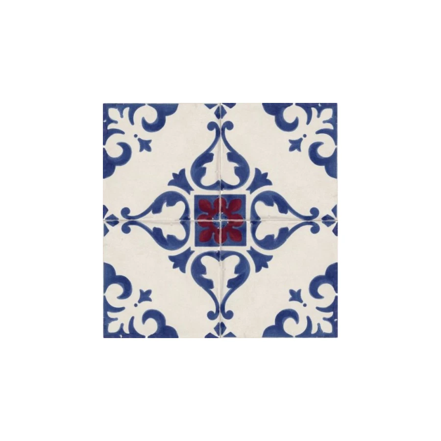 Пано Marca Corona Jolie Blanc Bleu Trama 8330 комп 4шт 10х10 см