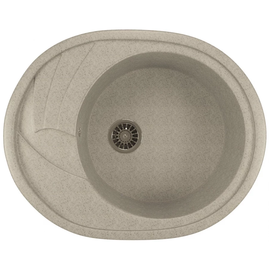 Мойка из искусственного мрамора Mixline ML-GM17 525119 46,5x57 см