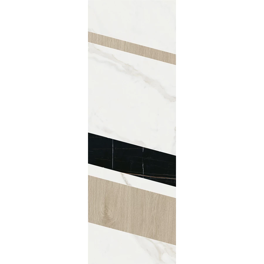 Декор Kerama Marazzi Бертран микс ID130 многоцветный 120x40 см