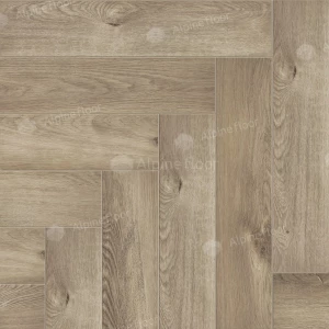 Каменный SPC ламинат Alpine Floor Parquet Light синхронное тиснение Дуб Натуральный Отбеленный ЕСО 13-5 43 класс 4 мм 1.95 кв.м 60х12.5 см