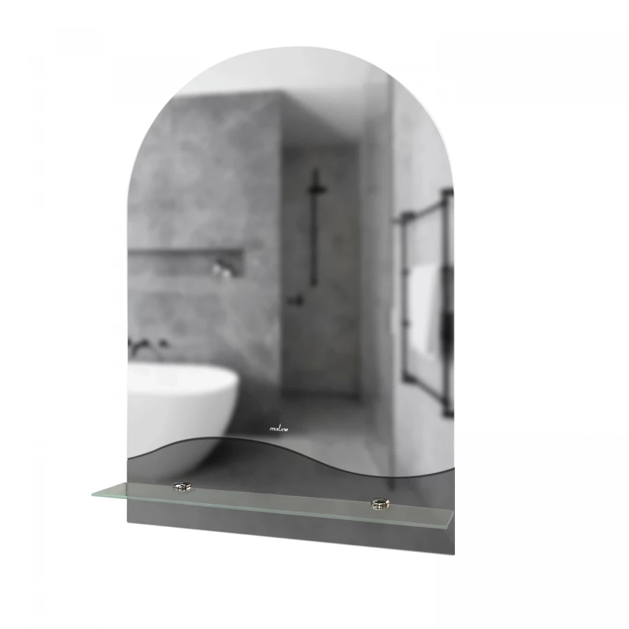 Зеркало MixLine Амели с полкой 552587 39x58.5