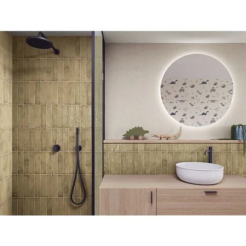 Керамогранит Harmony Peronda Sunset Sage глянцевый коричневый 3334637337 25х6 см