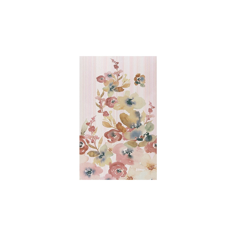 Декор Шахтинская плитка Амалия бежевый 02 25х40