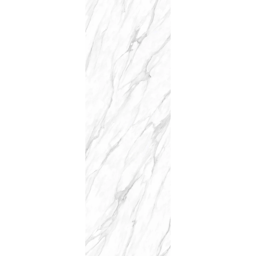 Керамогранит Adicon Slab Statuario Silk Polished глянцевый белый 240х80 см