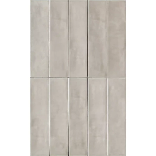Керамогранит Florim Creative СенсиКолоре Григио Глоссы / SensiColore Grigio Glossy глянцевый светло-серый 786003 23,2x5,7 см