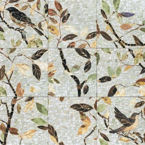 Декор Mainzu Tiffany Decor матовый многоцветный PT03836 20х20 см