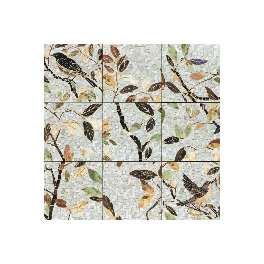 Декор Mainzu Tiffany Decor матовый многоцветный PT03836 20х20 см