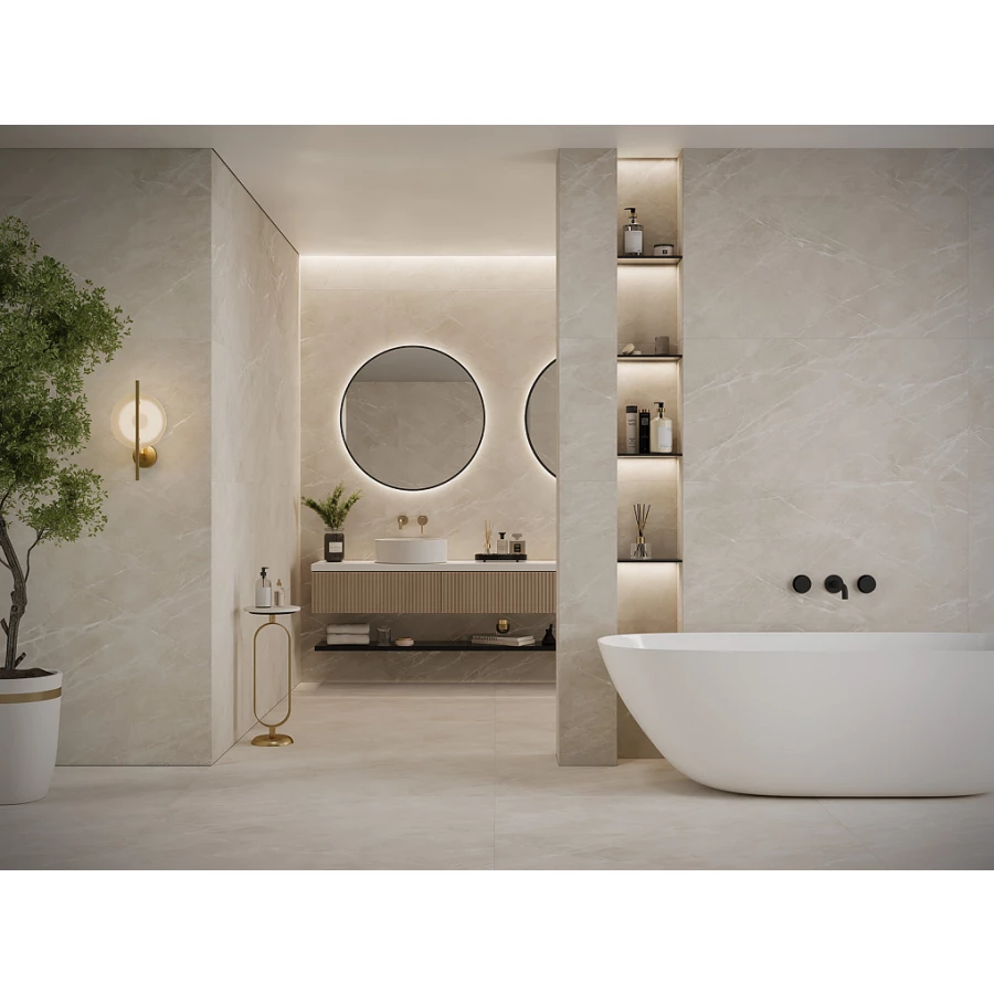 Керамогранит Gracia Ceramica Crema beige матовый бежевый PG 11 010400001371 120х60 см