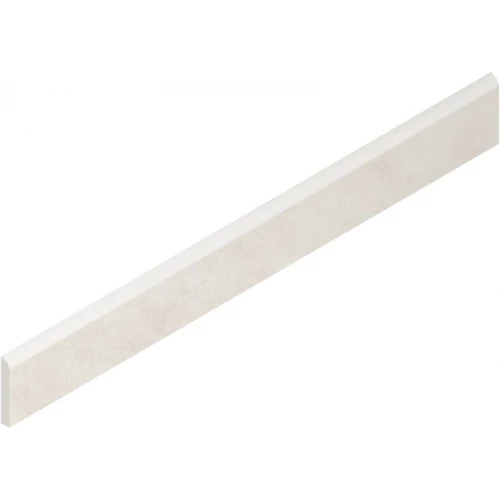 Керамогранит Italon Форум Вэйв Полар Плинтус матовый белый 610130001645 60х7,2 см