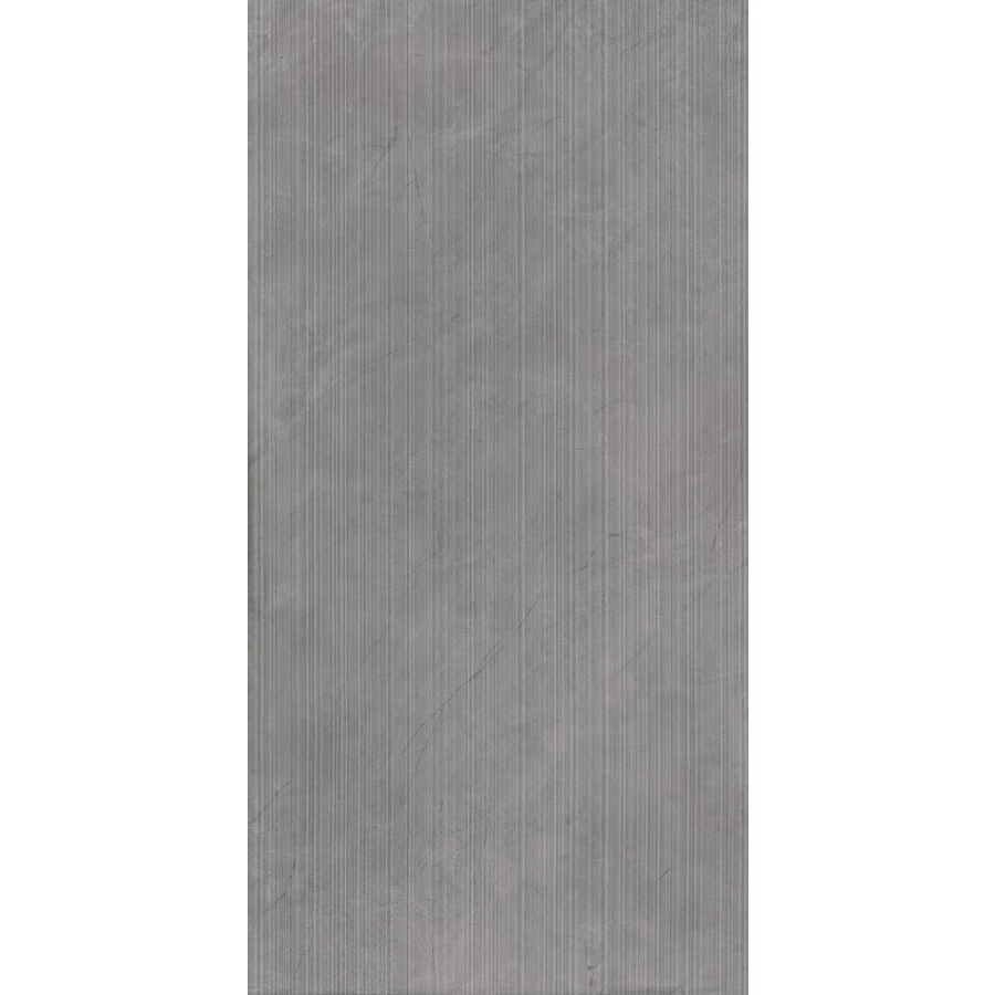Керамогранит Realistik Fog Gris Linear Stonelo Carving 120х60 см