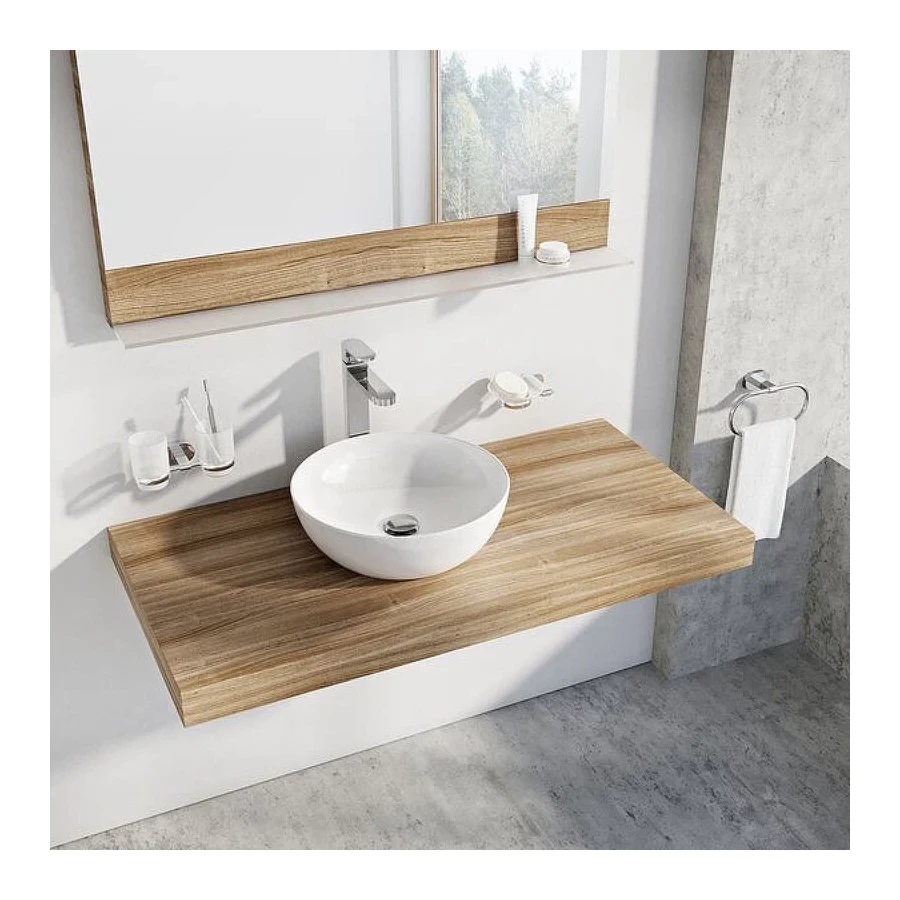 Умывальник Ravak Uni 400 Slim керамический белый 40x40 см