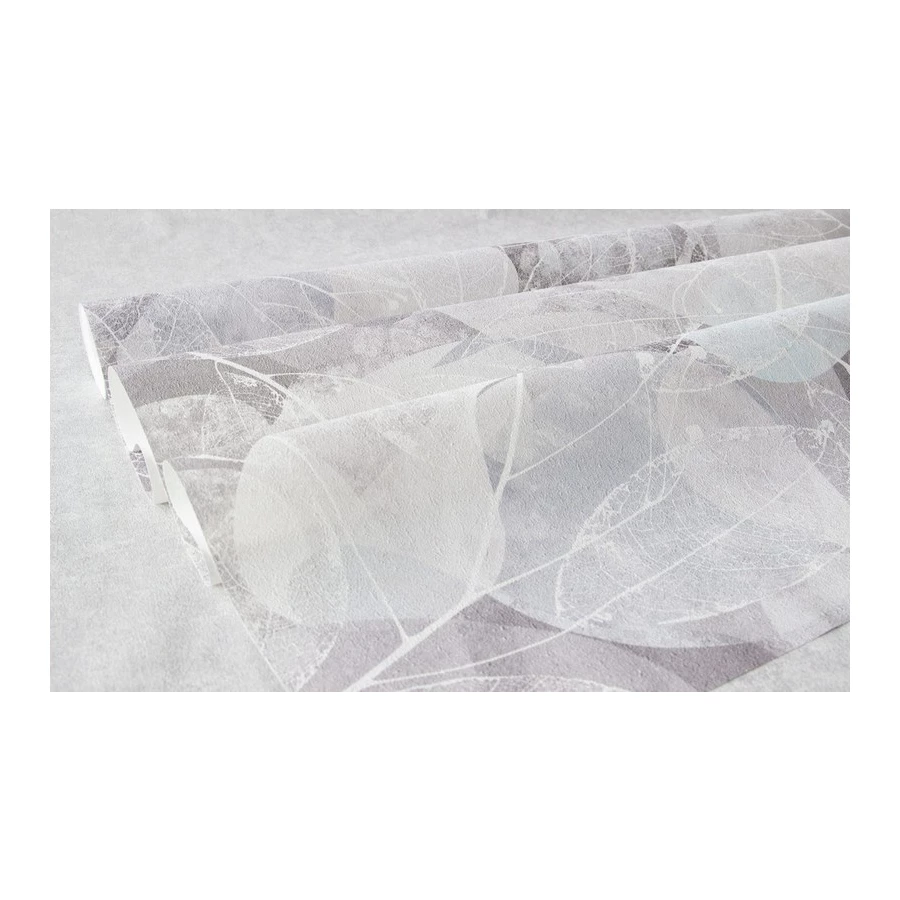 Обои флизелиновые Аспект Шелест серые 70485-41 1,06х10,05 м