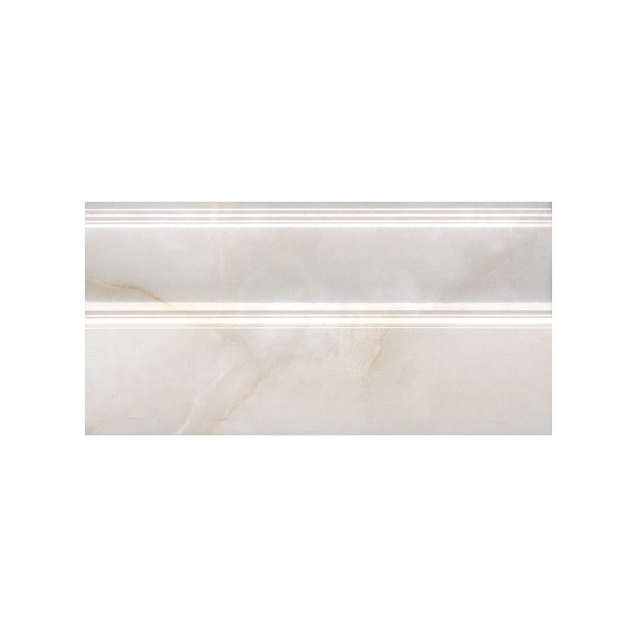 Плинтус Kerama Marazzi Вирджилиано серый обрезной FMA007R 30х15 см