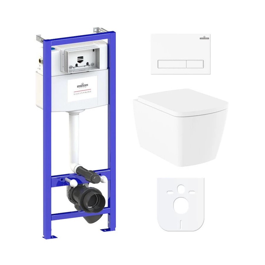 Унитаз Lavinia Boho Relfix Aveo Rimless 77040121 (комплект 6 в 1)