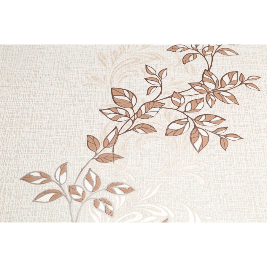 Обои бумажные Palitra Home HomeColor Bosso коричневые HC11042-28 0.53х10.05 м