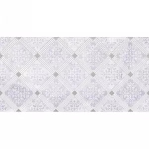 Декор Нефрит-Керамика Тендре серый 25*50 см