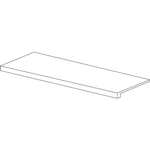 Ступень фронтальная Atlas Concorde Россия Эмпаир Цалацатта Блацк / Empire Calacatta Black матовая черная 620070002076 120х33 см