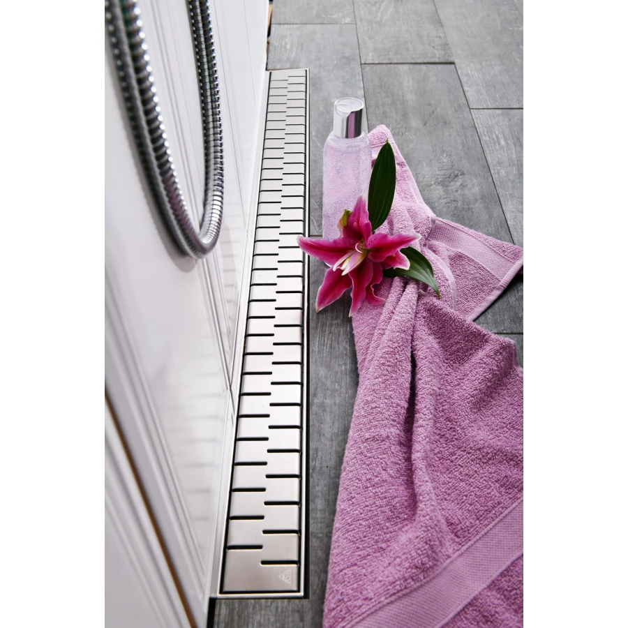 Душевой лоток Creto Snake с решеткой хром CRE-950 SH-50 95 см