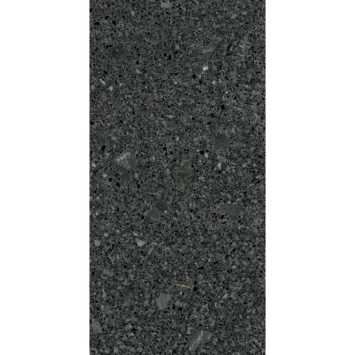 Керамогранит Arcana Ceramica Страччателла Мисcела-Р Графито / Stracciatella Miscela-R Grafito матовый черный ARC_STR_MG60120 120х60 см