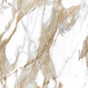 Керамогранит Ceradim Calacatta Fairy Gold бежевый Полированный 60х60 см