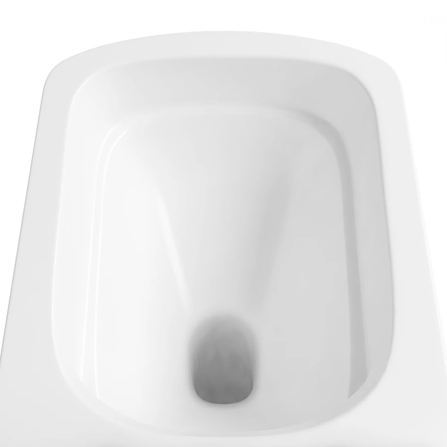 Чаша напольного унитаза Lavinia Boho Aveo Rimless плотно к стене 3306212R