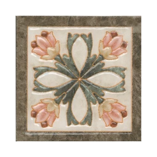 Вставка Kerama Marazzi Лирия лаппатированный VT\A47\SG1544L 8*8 см