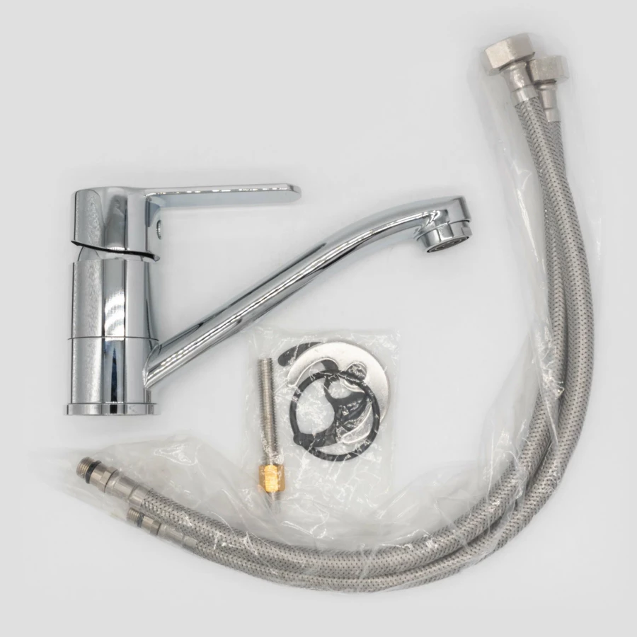 Смеситель Voda Drop для кухни хром DP15